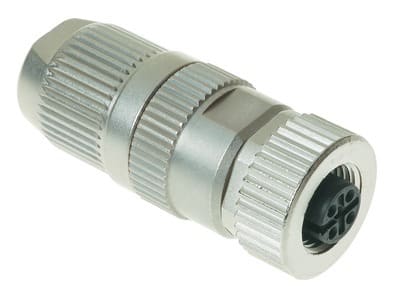 HARTING - M12-L shielded female 4-pole A-coded