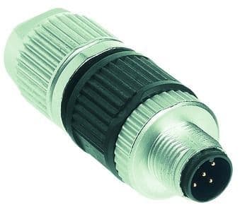 HARTING - RSV M12-L 5polig Stift 0,34-0,5mm²