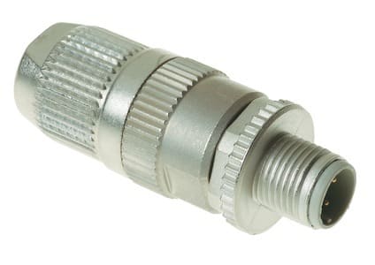 HARTING - M12-L shielded male 4-pole D-coded