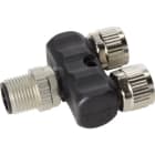 HARTING - M12-ADPT-M12/M12-8/8P-ACOD-M/F/F-STR