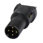 HARTING - M12 PCB receptacle male a-coded 5pol.