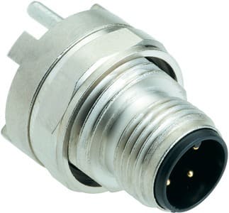 HARTING - Gerätestift M12-A-kod. 4pol. IP67 gerade