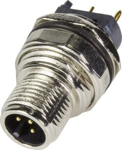 HARTING - PCB receptacle male back A-cod 5-pole