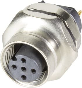 HARTING - PCB receptacle female front A-cod 5-pole