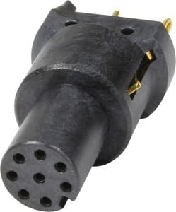 HARTING - M12 PCB receptacle female a-coded 8pol.