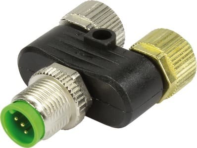 HARTING - M12-ADPT-M12/M12-5/5P-ACOD-M/F/F-STR