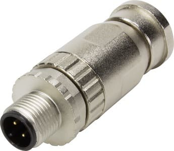 HARTING - M12-Screw-4P-DCOD-M-STR-SHLD
