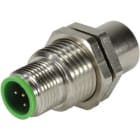 HARTING - M12 Wanddurchführung 5pol./B-kod.