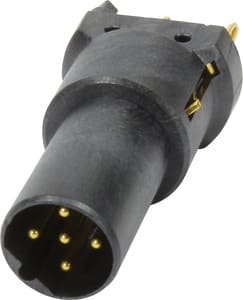 HARTING - M12 PCB receptacle male b-coded 5pol.