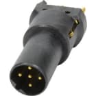 HARTING - M12 PCB receptacle male b-coded 5pol.