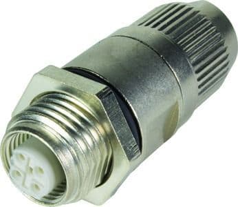 HARTING - WDF M12 IDC HARAX B-kod. 2pol. Buchse