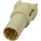 HARTING - M12 PCB receptacle male d-coded 4pol.