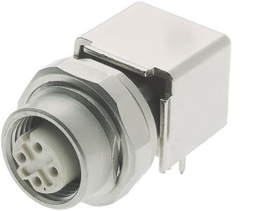 HARTING - Gerätebuchse M12-D-kod.IP20 Kod.links