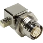 HARTING - M12 PCB female D-coded angled IP20