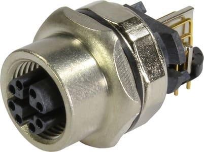 HARTING - M12 CAT6a Bu gewinkelt VWM