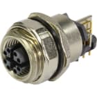 HARTING - M12 CAT6a Bu gewinkelt HWM