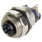 HARTING - M12 Cat6A receptacle angl. female back