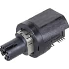 HARTING - M12 transf. 1000BASE-T x ANG w/ PoE+