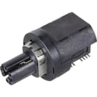 HARTING - M12 transf. 10GBASE-T x ANG w/ PoE+