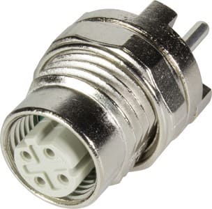 HARTING - Gerätebuchse M12-D-kod. IP20