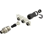HARTING - M12-L male 5p A-cod. with conduit M17x1
