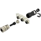 HARTING - M12-L fem. 5p A-cod. with conduit M17x1