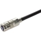 HARTING - M12 SD fem D-cod 4-pole crimpflange