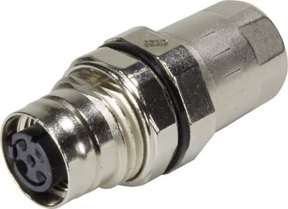 HARTING - M12 PFT Crimp SD Female 8pole A-Coded