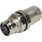 HARTING - M12 PFT Crimp SD Female 8pole A-Coded