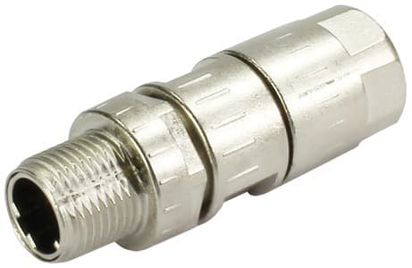 HARTING - M12 Crimp Slim Design 4pol D-cod GB seal