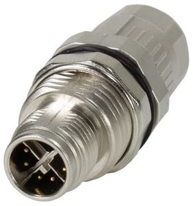 HARTING - M12 SD PFT Male X cod 8 pol