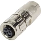 HARTING - M12 slim female crimp 4 pol D cod GB sea