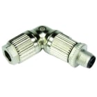 HARTING - M12 angeled male 4pole D-coded crimp