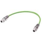 HARTING - M12 X-cod st/st m/m PUR Green 10m