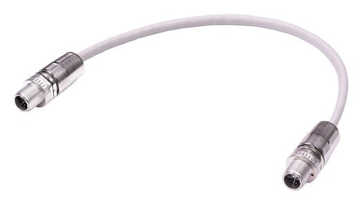 HARTING - M12 X-cod st/st m/m PUR Grey 10m