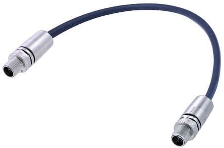 HARTING - M12 X-cod st/st m/m PUR Trail 10m