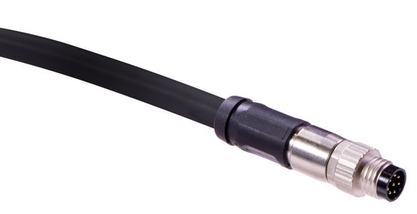 HARTING - M8 CA shield A-cod st/- m/- 10,0m PUR