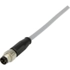 HARTING - M8 Cable Assembly 3-poles st/- m/- 0,5m