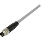 HARTING - M8 Cable Assembly 4-poles st/- m/- 0,5m