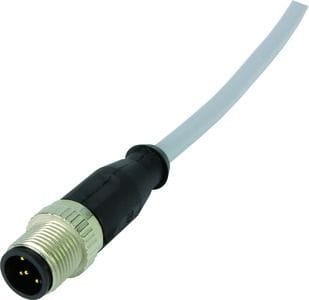 HARTING - M12 Cable Assembly A-cod st/- m/- 7,5m