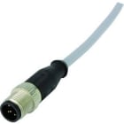 HARTING - M12 Cable Assembly A-cod st/- m/- 7,5m