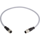 HARTING - M12 Cable Assembly A-cod st/st m/f 0,5m