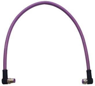 HARTING - M12 Cable Assembly B-cod an/an m/f 10,0m