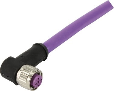 HARTING - M12 Cable Assembly B-cod an/- f/- 7,5m