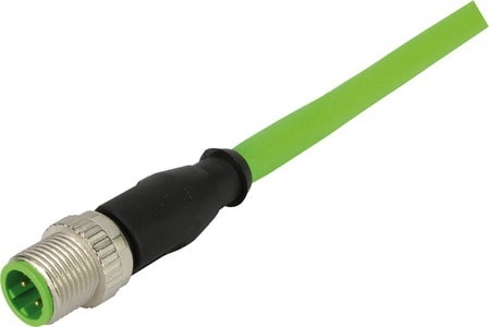 HARTING - M12 Cable Assembly D-cod st/- m/- 15,0m