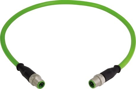 HARTING - M12 Cable Assembly D-cod st/st m/m 12,0m
