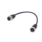 HARTING - 7/8 Cable Assembly 4-pole st/st f/m 2,0m
