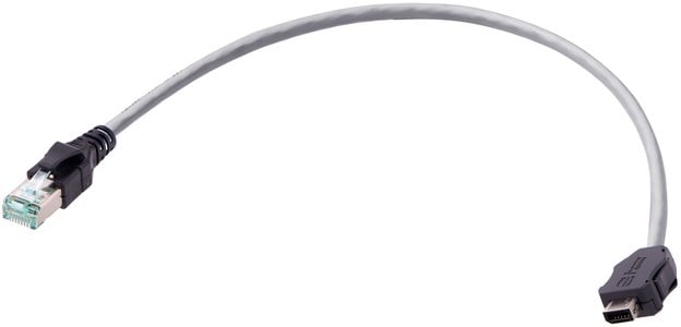 HARTING - ix Ind. - DB RJ45 Cat.6A FRNC grey 0,5m