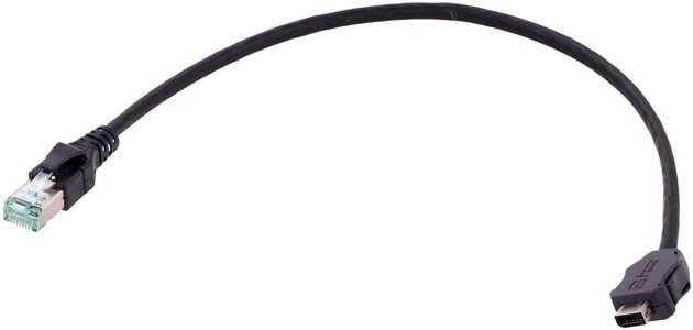 HARTING - ix Ind. - DB RJ45 Cat.6A FRNC black 0,5m