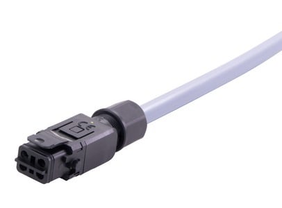 HARTING - Han1A CA 3+PE -latch f/- PVC 10m